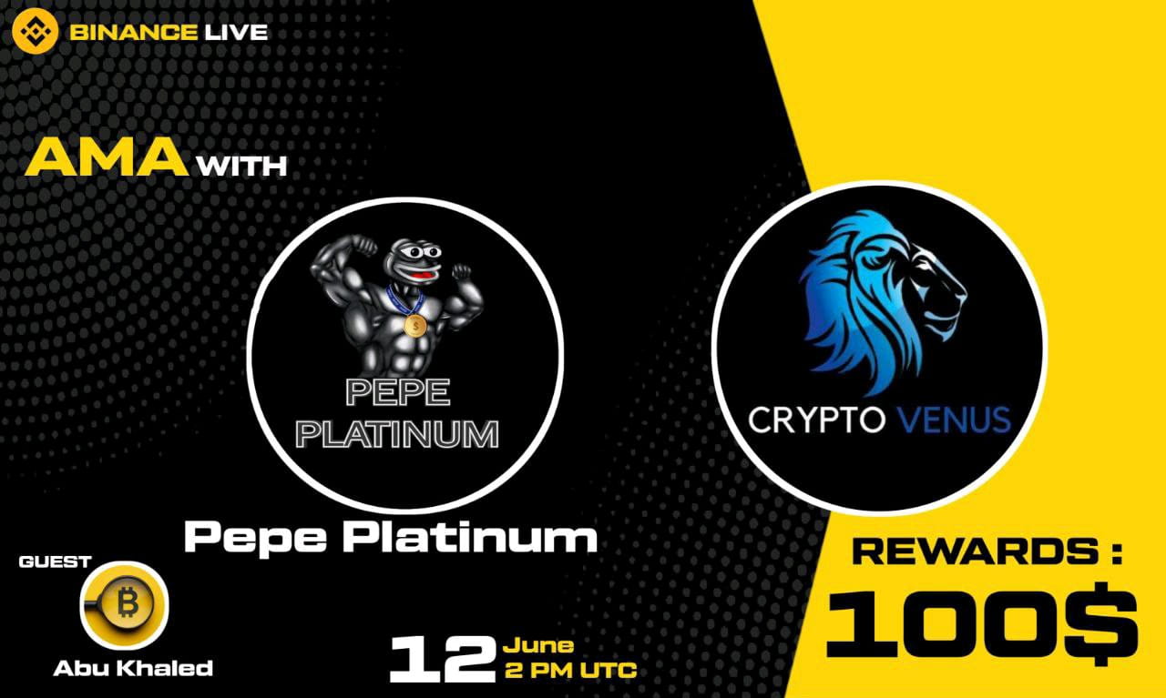 AMA WITH PEPE PLATINUM | 100$ REWARDS