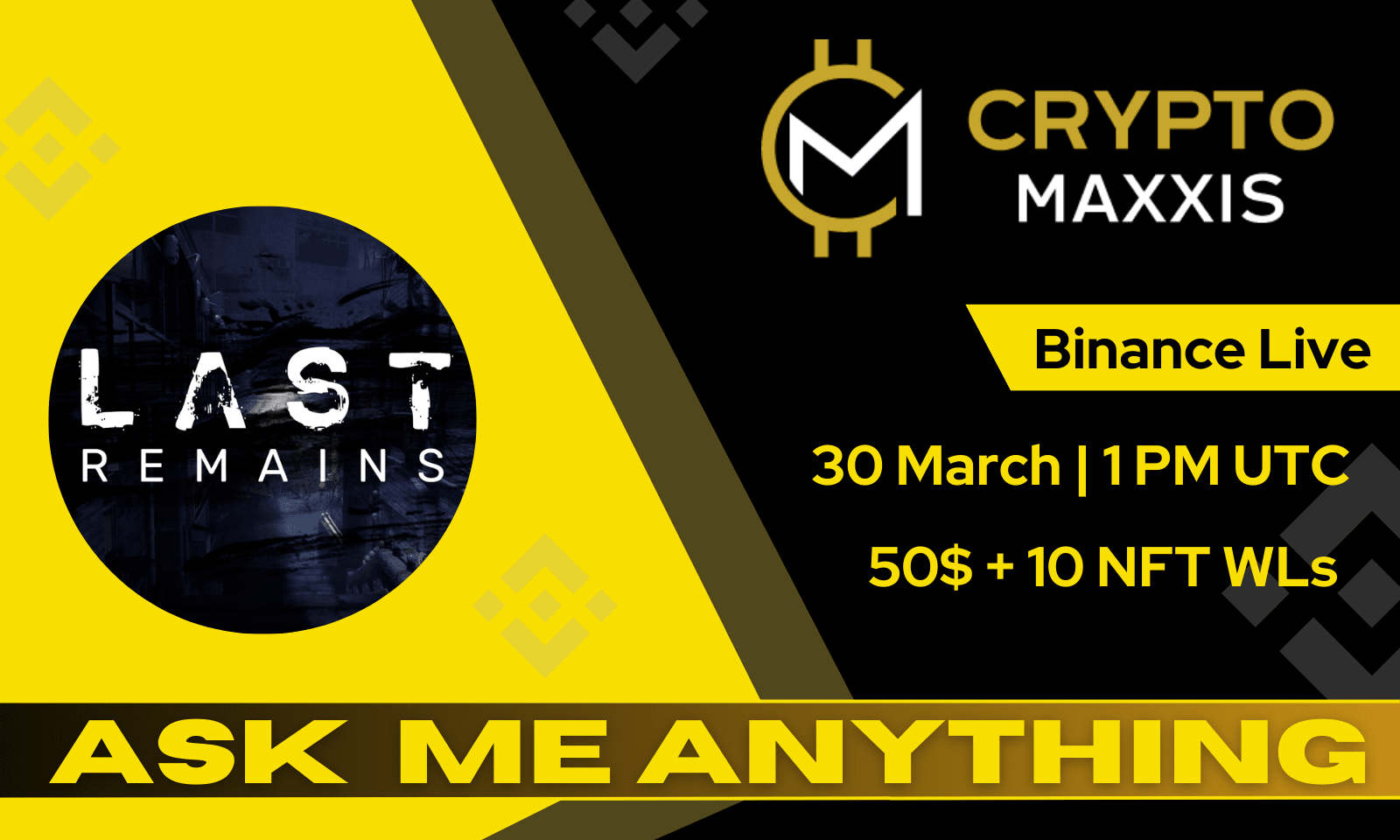 AMA WITH LAST REMAINS | 50 USDT REWARDS