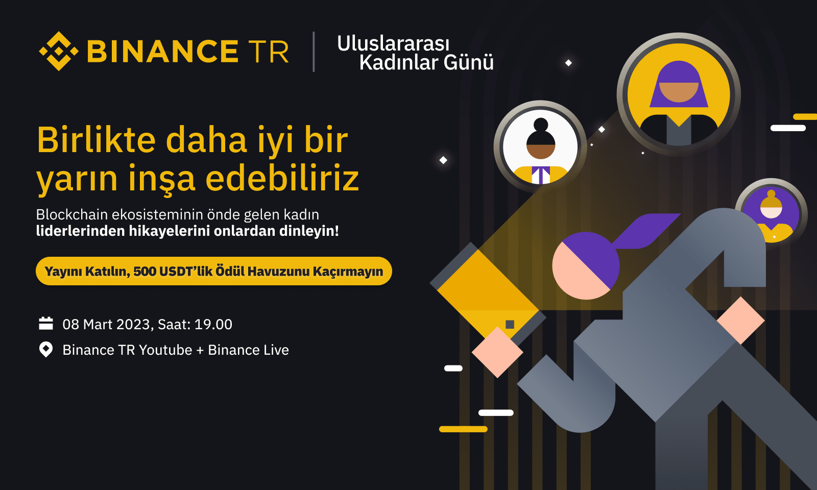 Uluslararası Kadınlar Günü | Birlikte daha iyi bir yarın inşa edebiliriz