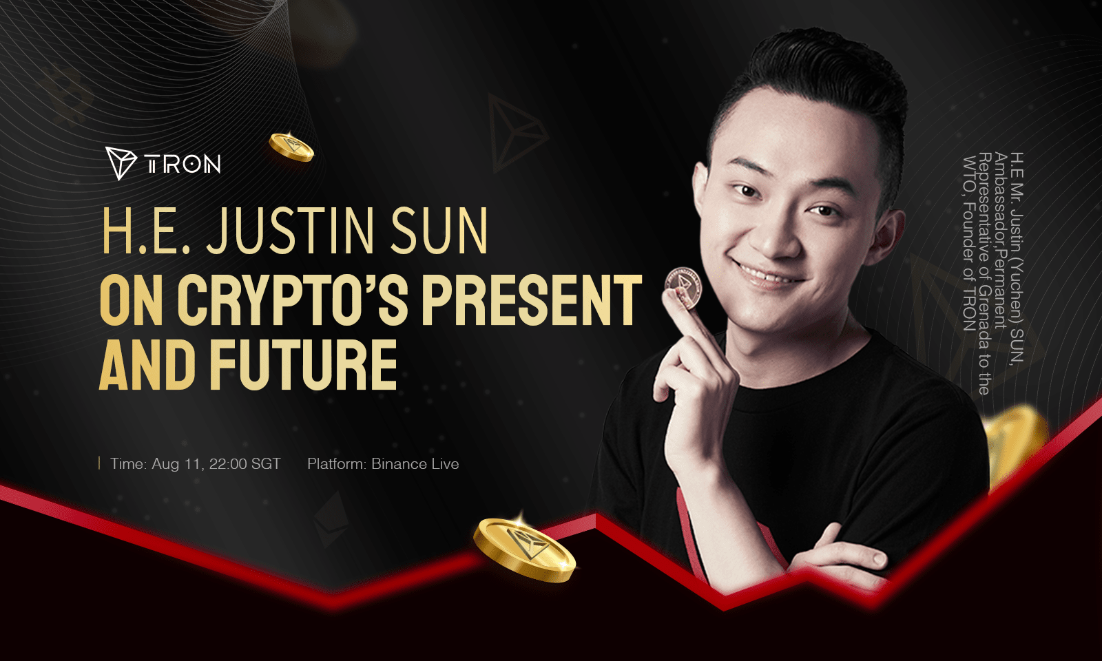 H.E. Justin Sun on Crypto’s Present and Future