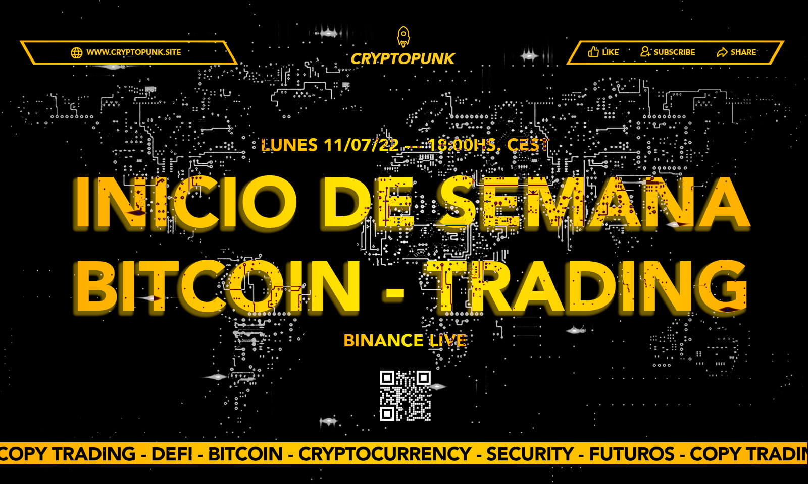 LIVE #009 Es Lunes! Trading en directo Bitcoin REAL