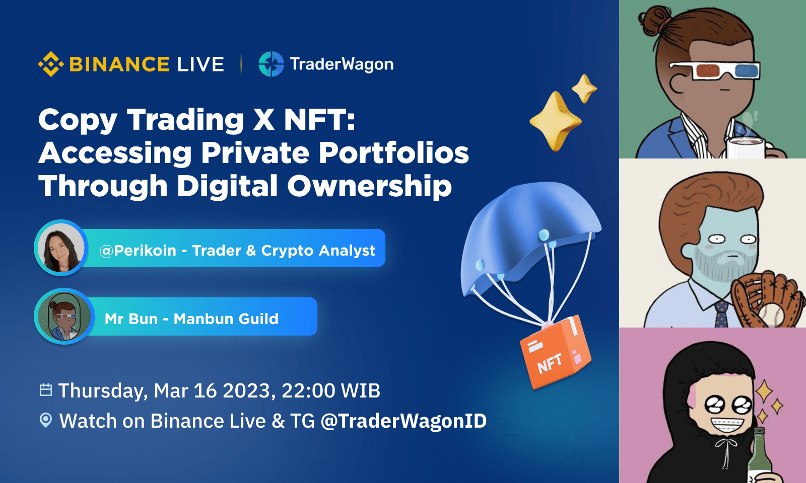 Copy Trading X NFT:  Accessing Private Portfolios Through NFT Ownership!