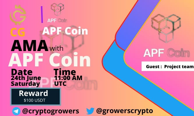 Crypto Growers live AMA session with APF Coin 