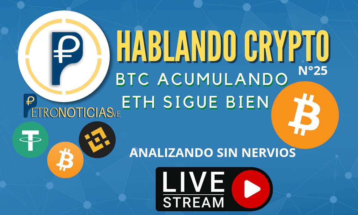 Hablando CRIPTO:BTC ACUMULANDO Y ETH VA BIEN