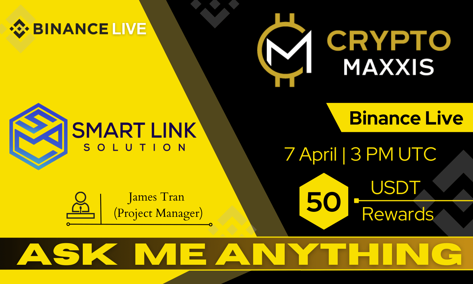 AMA WITH SMART LINK SOLUTION | 50 BUSD REWARDS