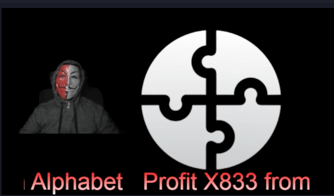 PROFIT X833 FROM ALPHABET !!