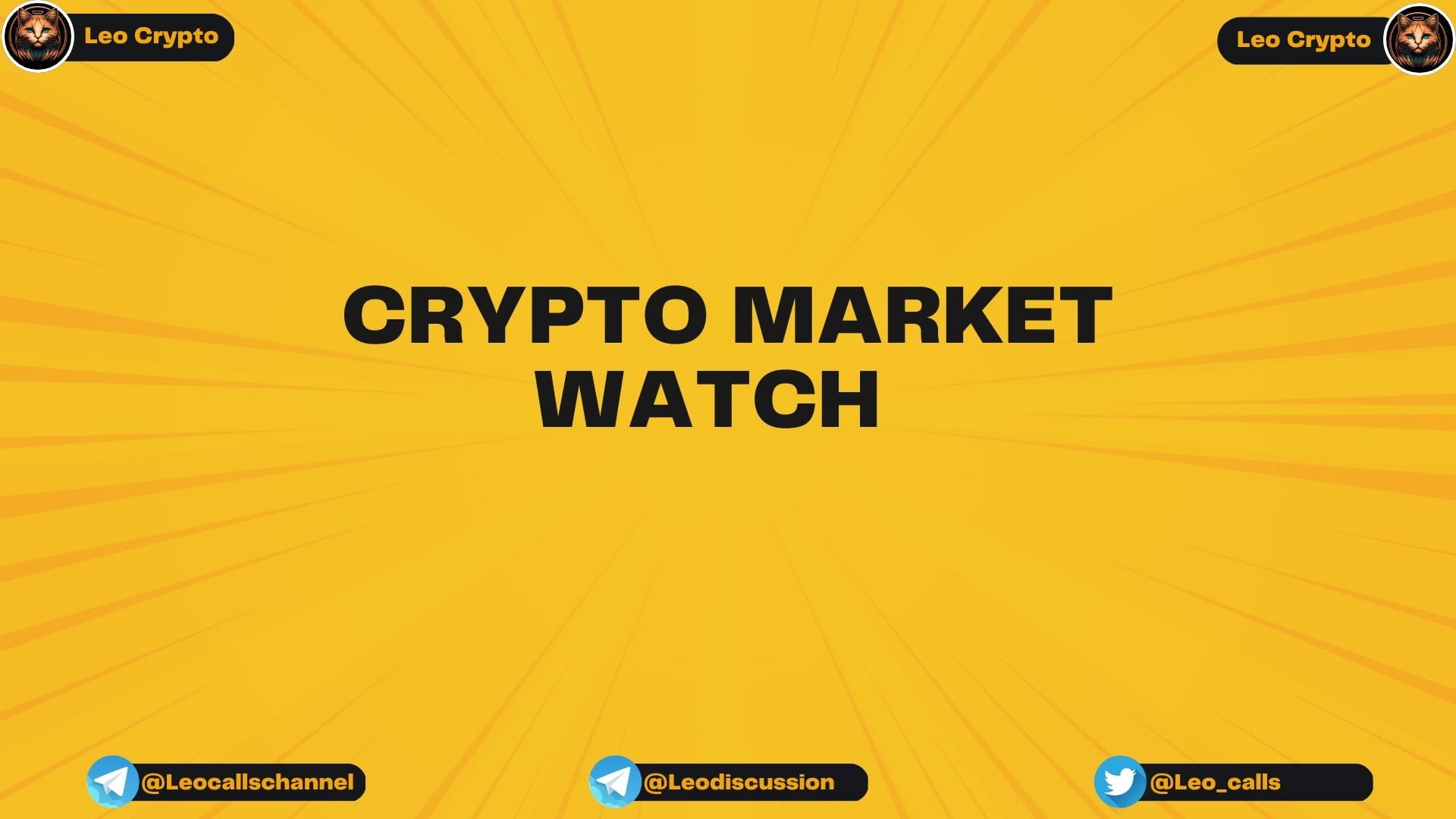 Crypto Market Watch With Chill Music