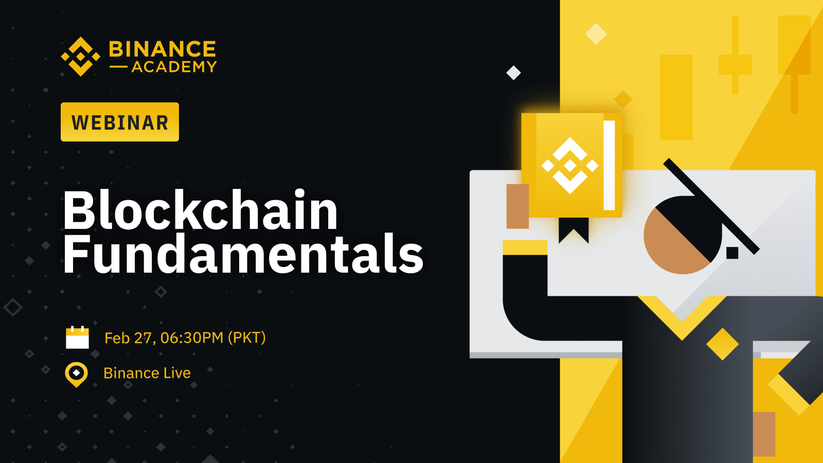 Binance k sath Blockchain Fundamentals ka course karein!