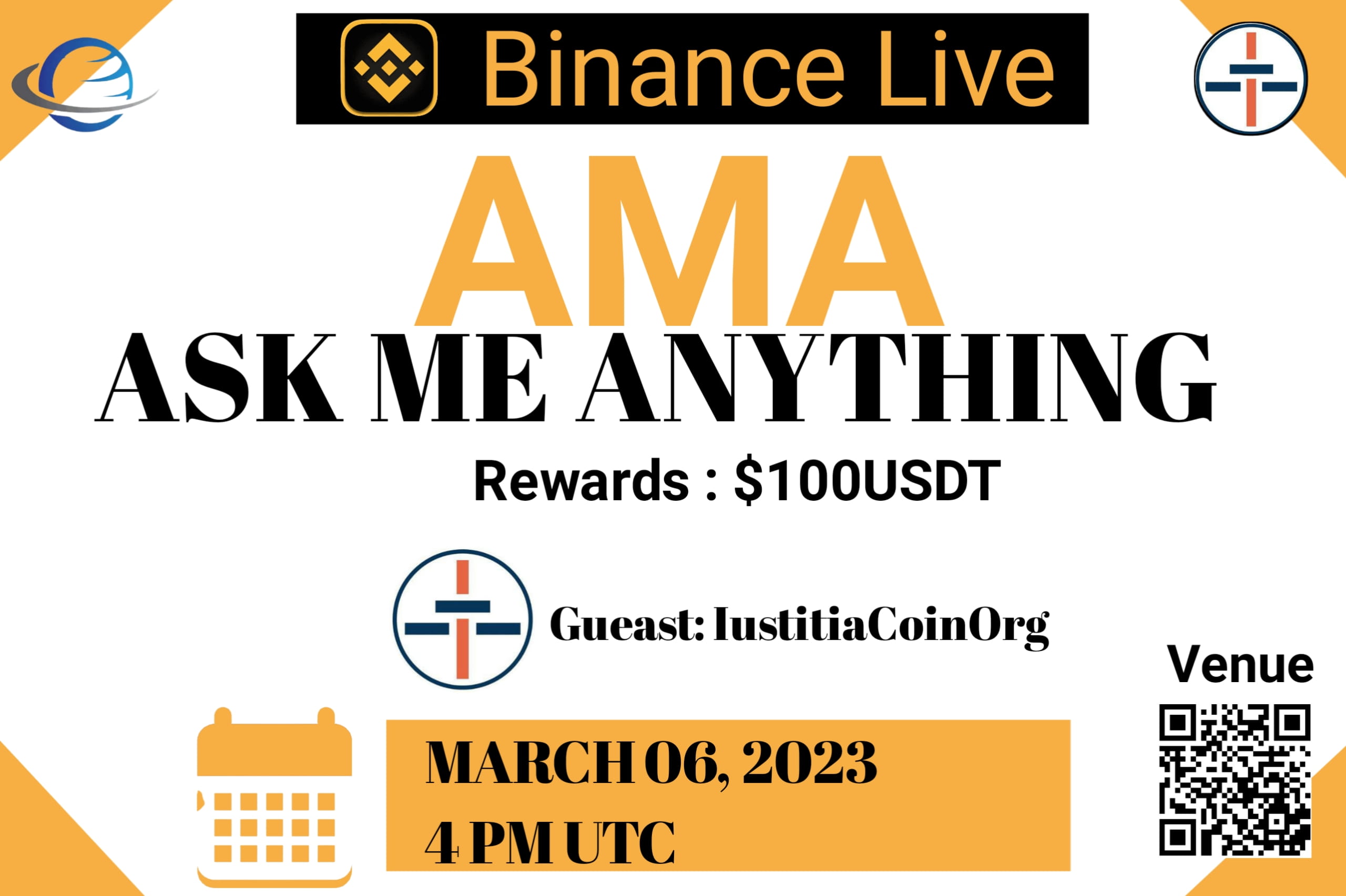 Crypto Global Community AMA series,AMA with IUISTITIA