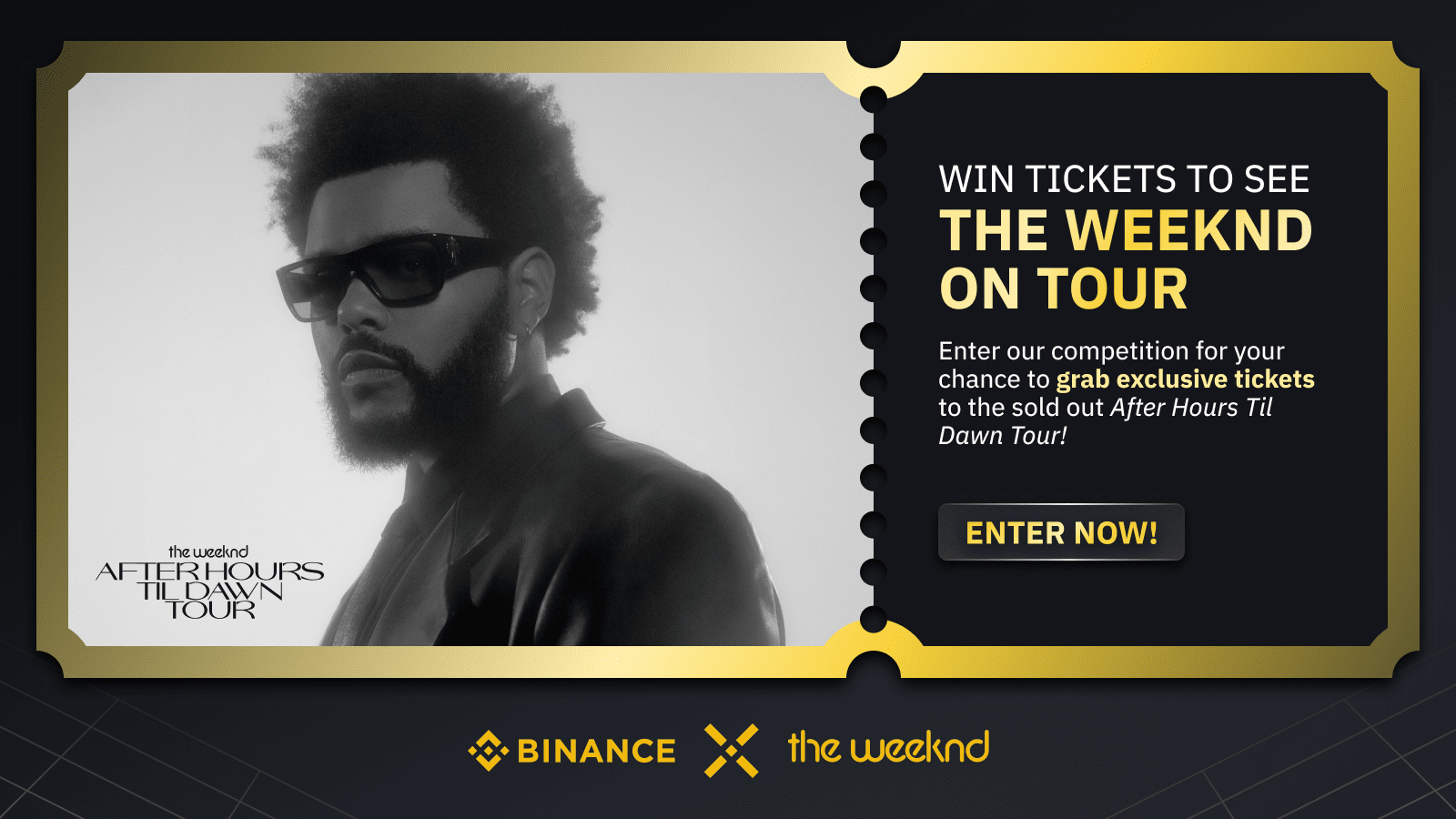 The Weeknd: All Campaigns To Win Tickets