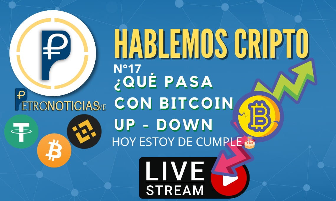 Hablemos CRIPTO: Hoy estoy de cumple y BITCOIN a la baja