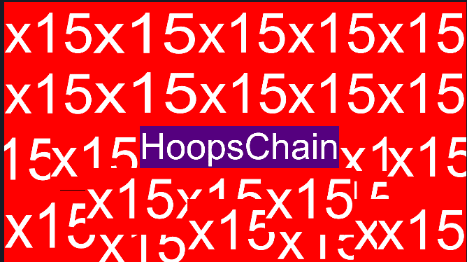 HOOPSCHAIN HIT 15x from Launch !!