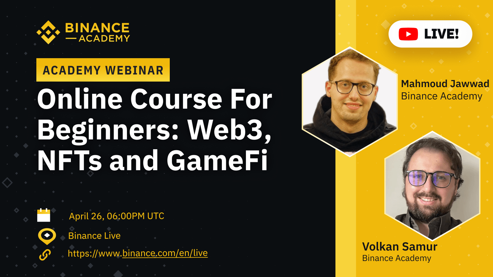 Online Course For Beginners: Web3, NFTs and GameFi