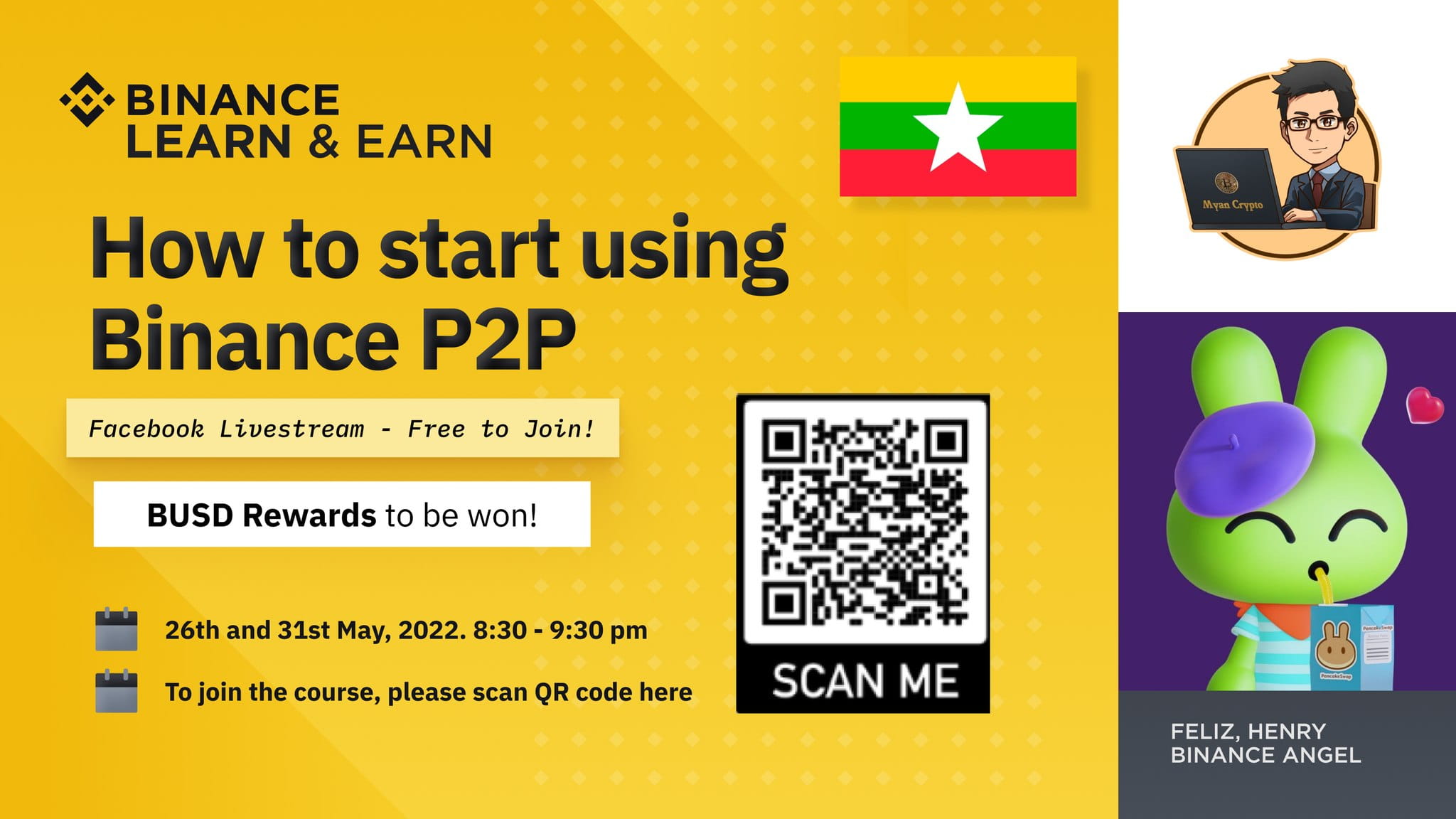 How to start using P2P (Burmese) 1/2