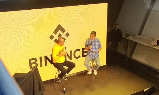 Entrevista en Madrid con el ceo y fundador de Binance , CZ