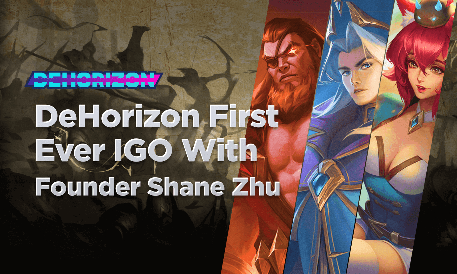 DeHorizon first ever IGO with Founder Shane Zhu